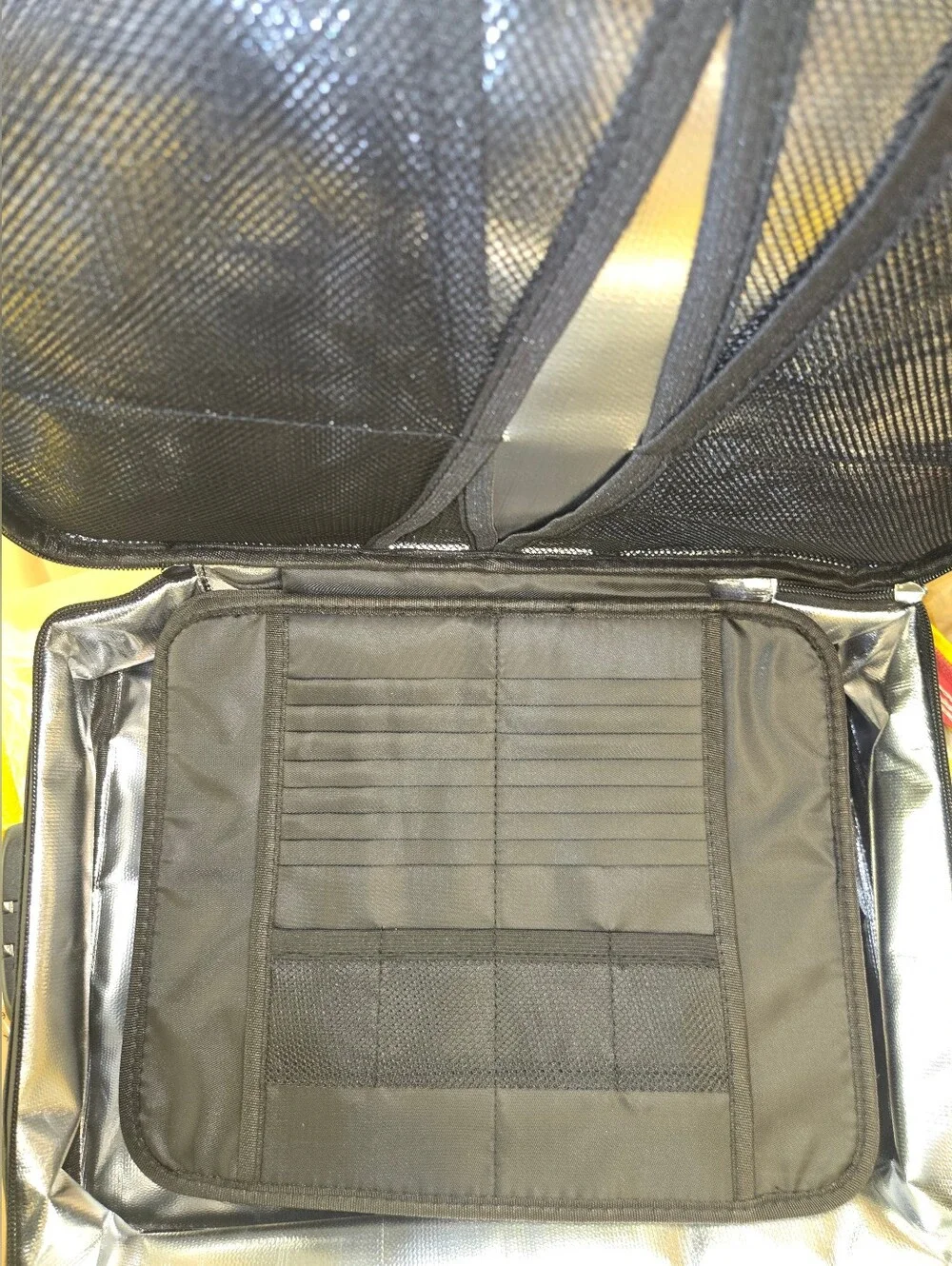 Fireproof Document Bag for Men - Black